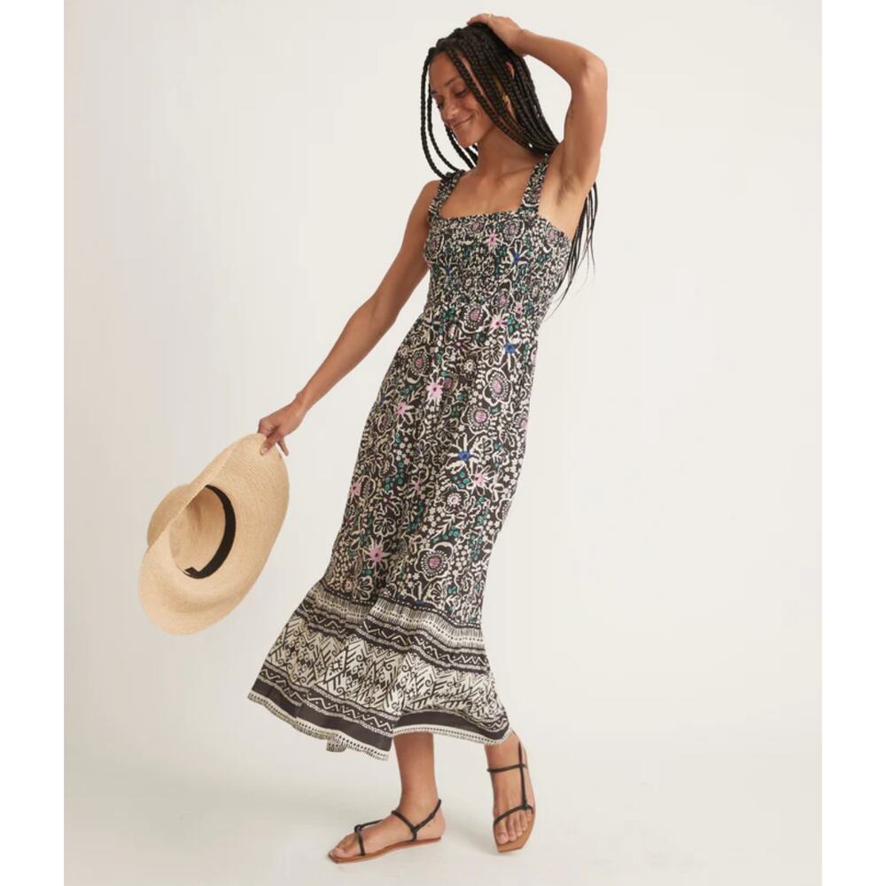 Marine Layer Selene Maxi Sleeveless Dress SZ L